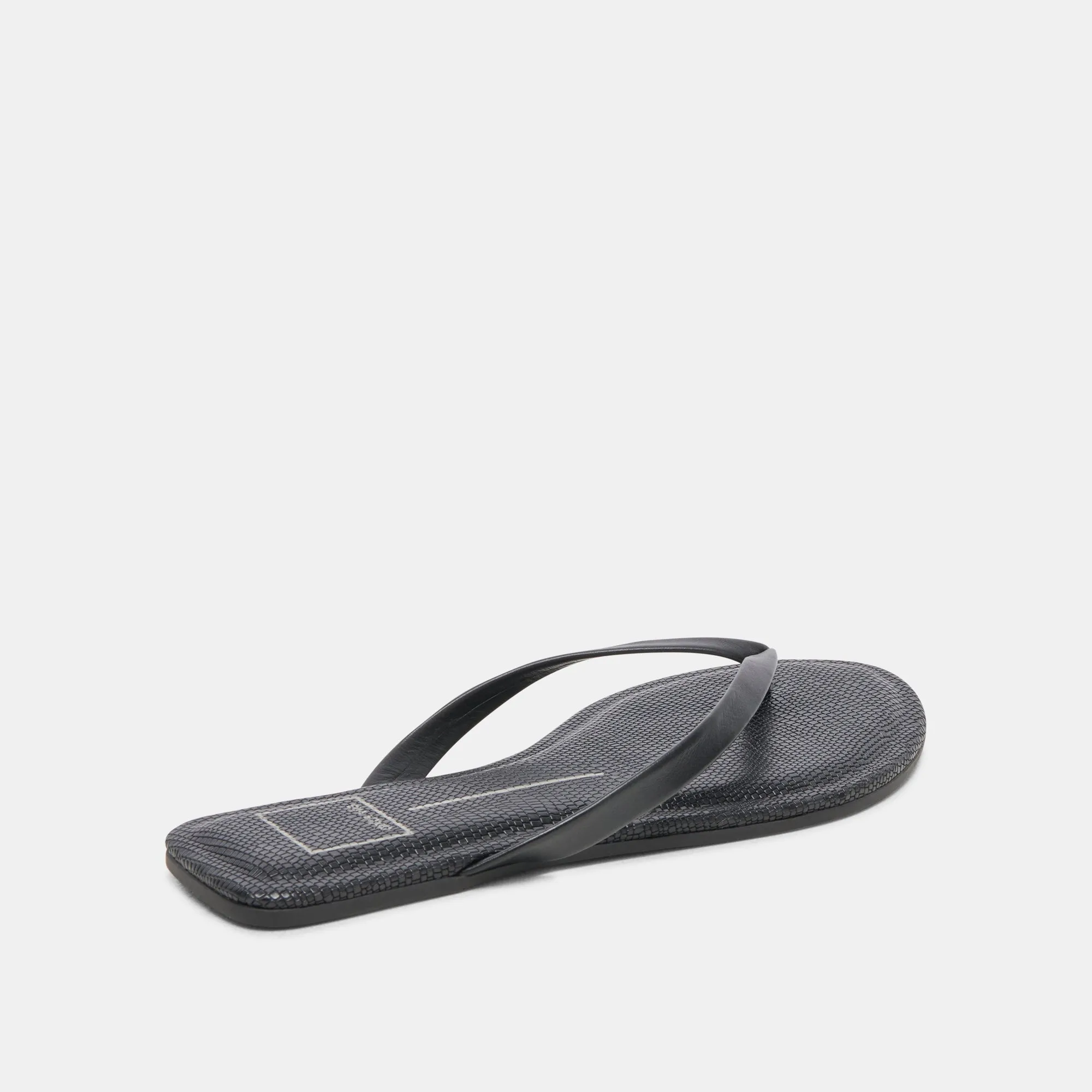 Back to Nature LAYNEY SANDALS BLACK LEATHER
