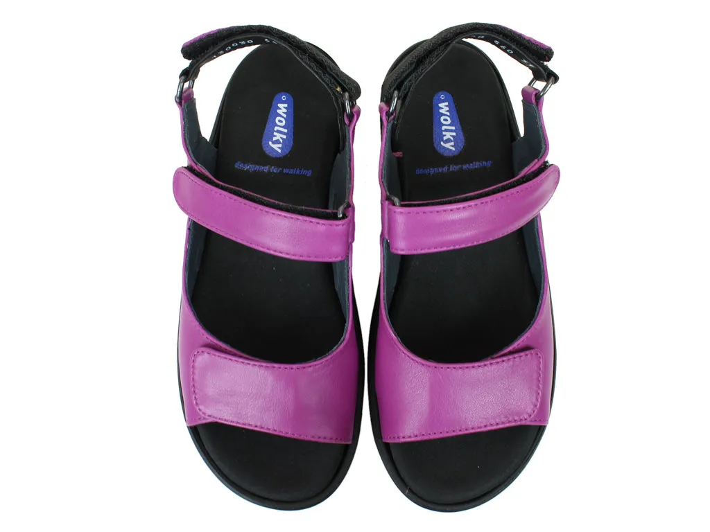 Wolky Sandals Salvia Bougainville Event Chic