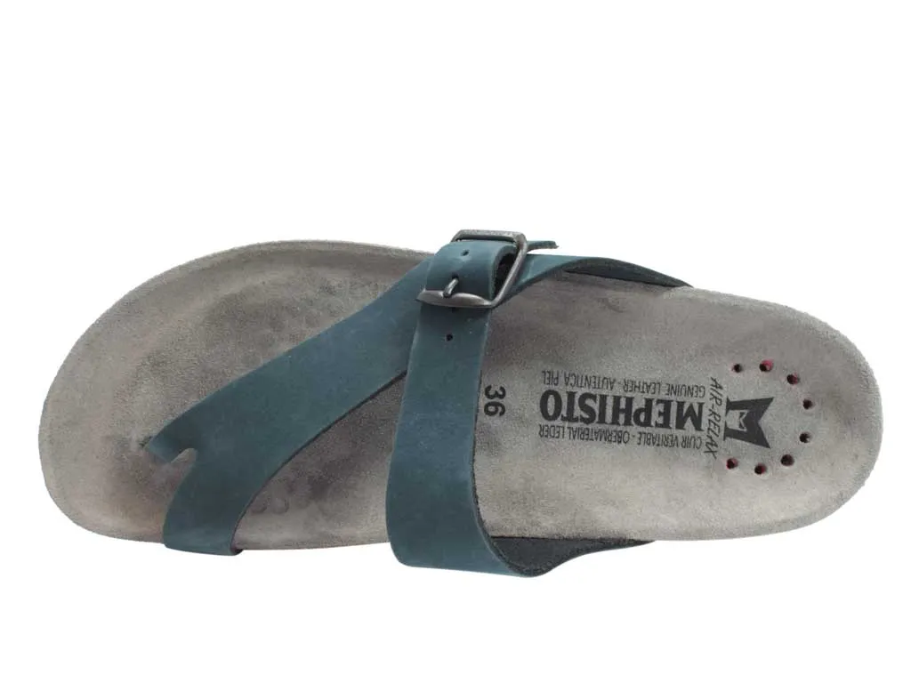 Mephisto Sandals Helen Navy Versatile Outdoor Style