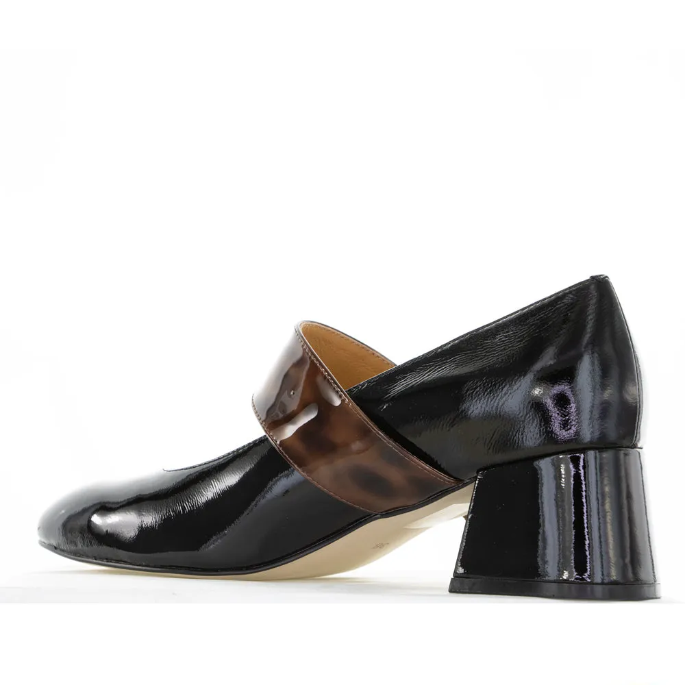 BRESLEY PAGODA BLACK PAT Trendy Footwear Design