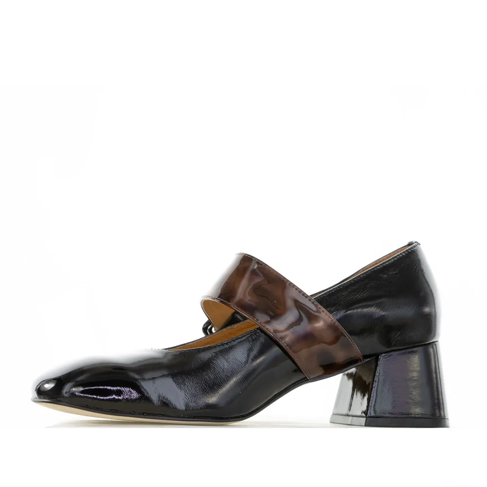 Supportive Travel Shoes. BRESLEY PAGODA BLACK PAT