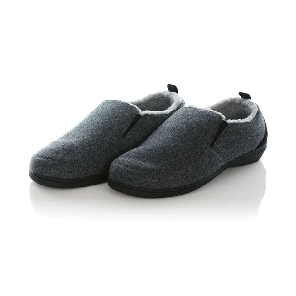 Powerstep ArchWear Men's Twin-Gore Slippers darkest Elegant shock absorption