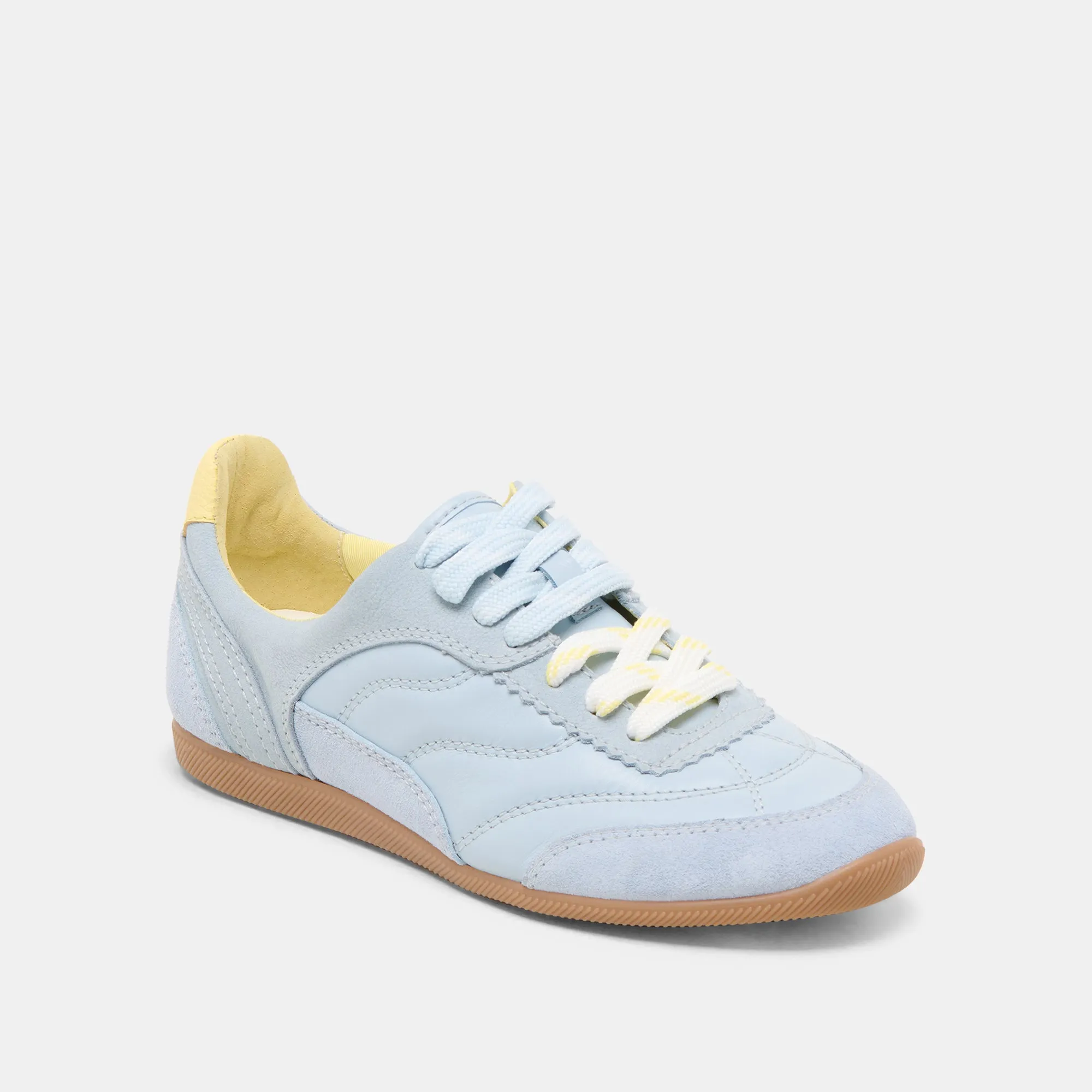 Full Grip Upgraded wear LAINI SNEAKERS BLUE MULTI LEATHER