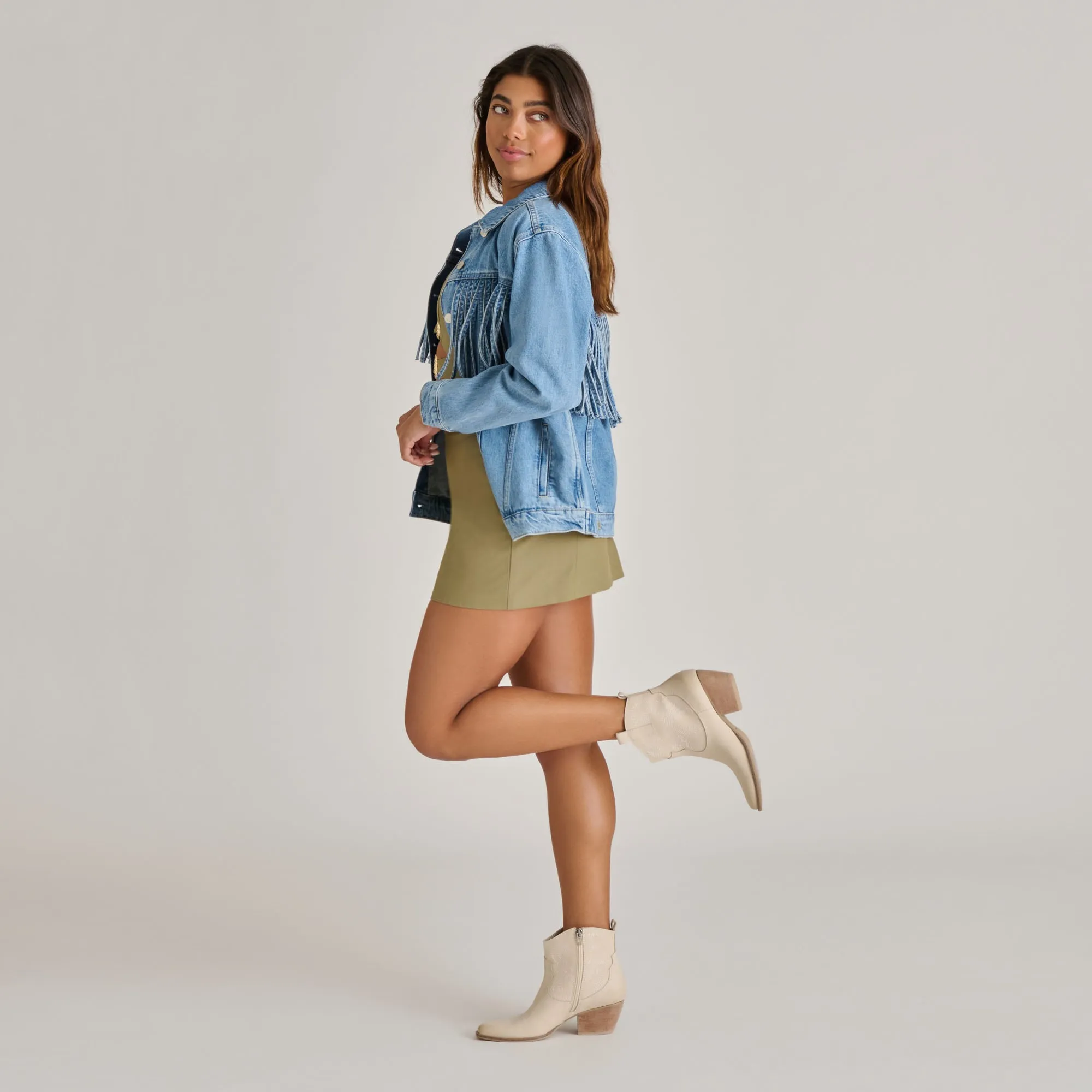 Smart Look SHANIA BOOTIES IVORY NUBUCK