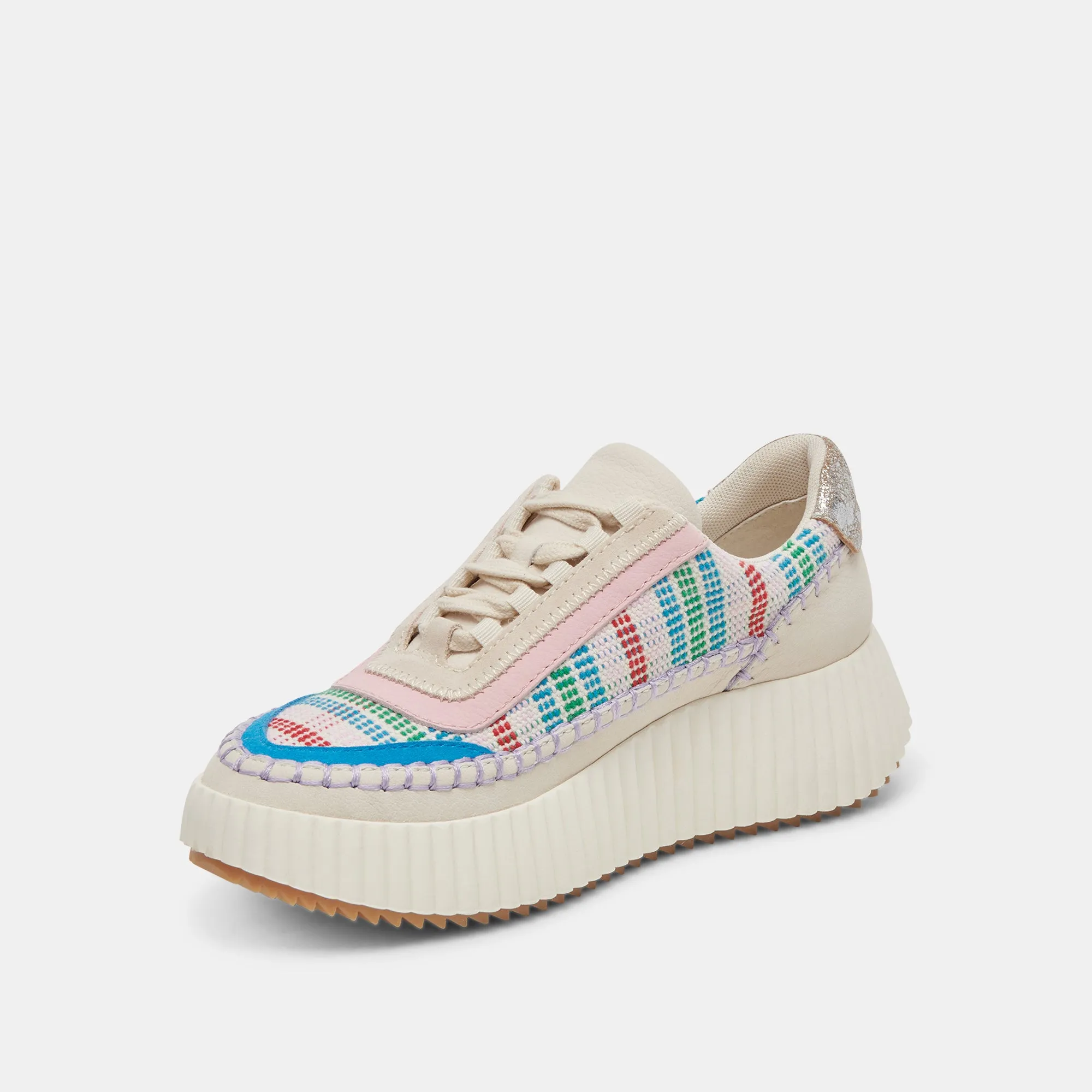 Mid Foot Sculpted cushioning DOLEN SNEAKERS CONFETTI WOVEN