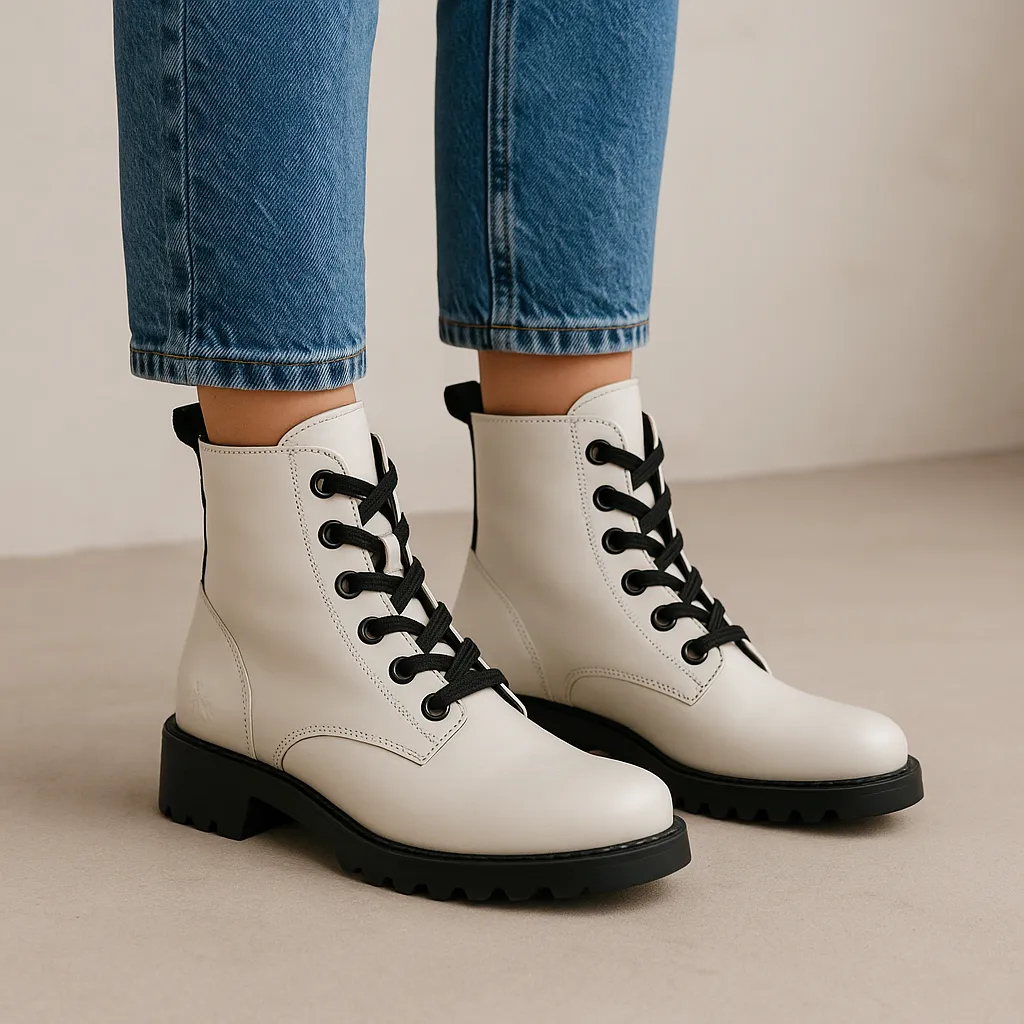 FLY LONDON RAGI WHITE Model