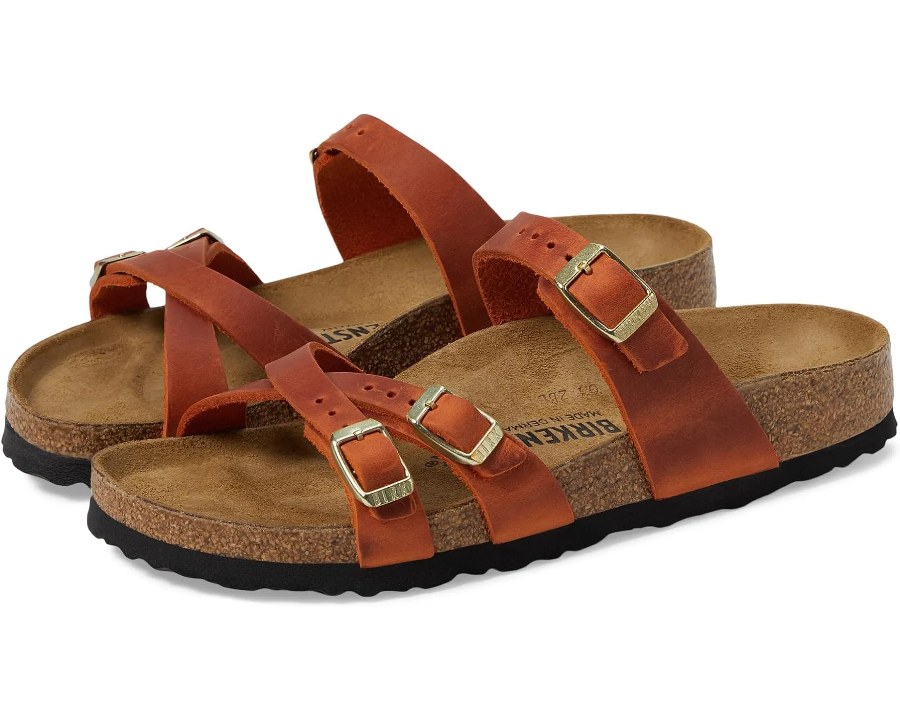 Fashion-forward comfort Birkenstock Franca Oiled Leather