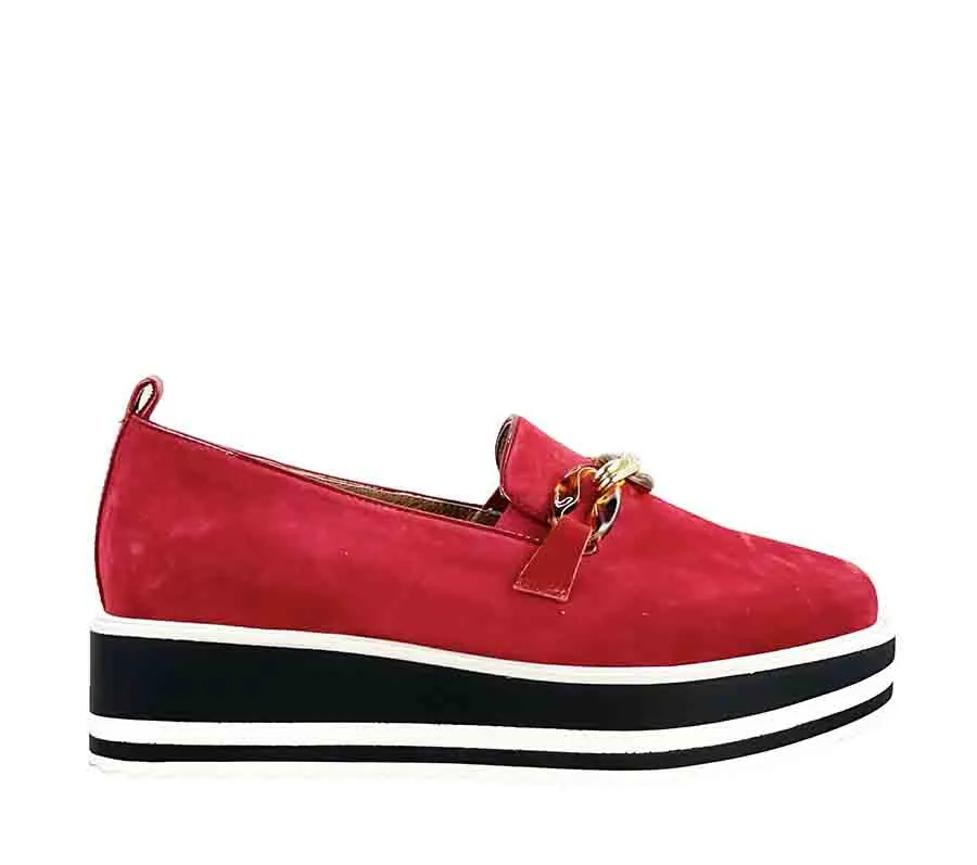 Reliable Wear BRESLEY SKEETER RED SUEDE