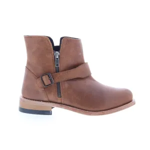 Jama Old West Western Boots 18164 Womens Brown Zipper Cowboy Western Boots Slip On Style