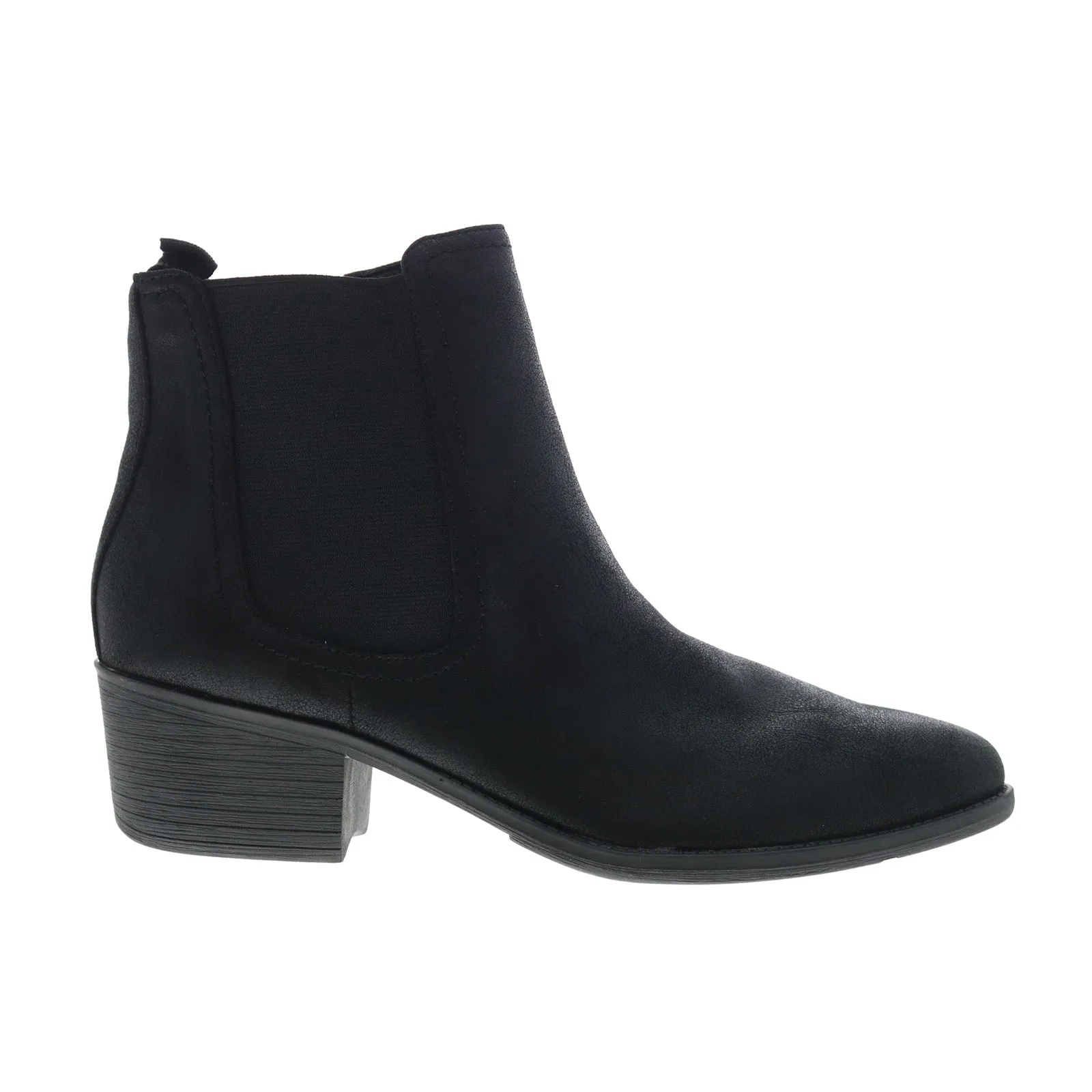 foldable Volatile Carriage PV303 Womens Black Synthetic Zipper Ankle & Booties Boots
