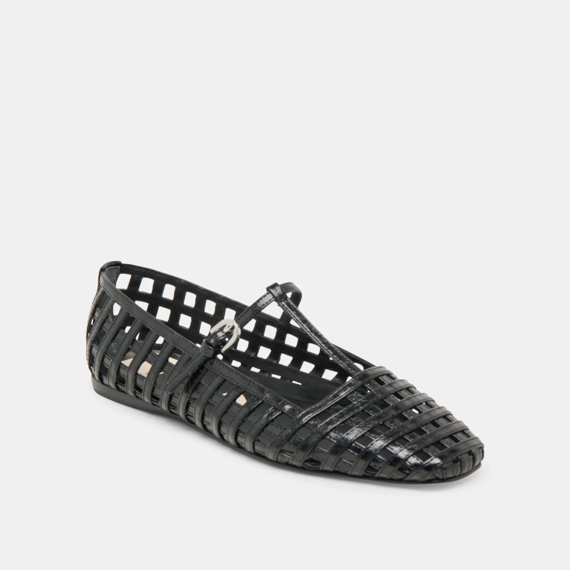 Desert Light Library Mood RAINS BALLET FLATS BLACK STELLA