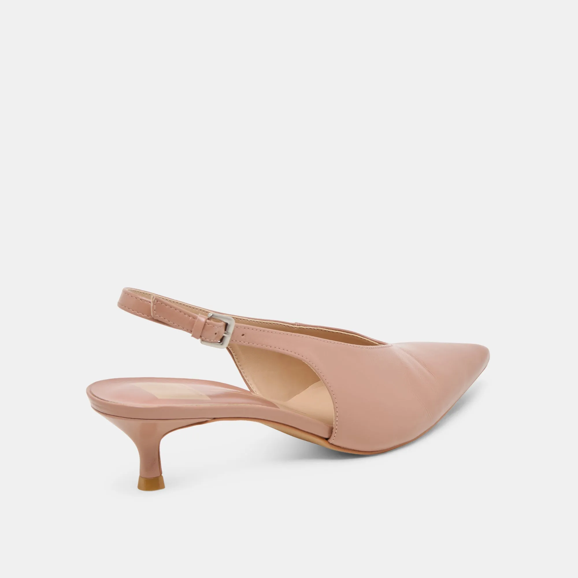 Customizable Anti Fatigue ALENNA HEELS WHISKEY CRINKLE PATENT
