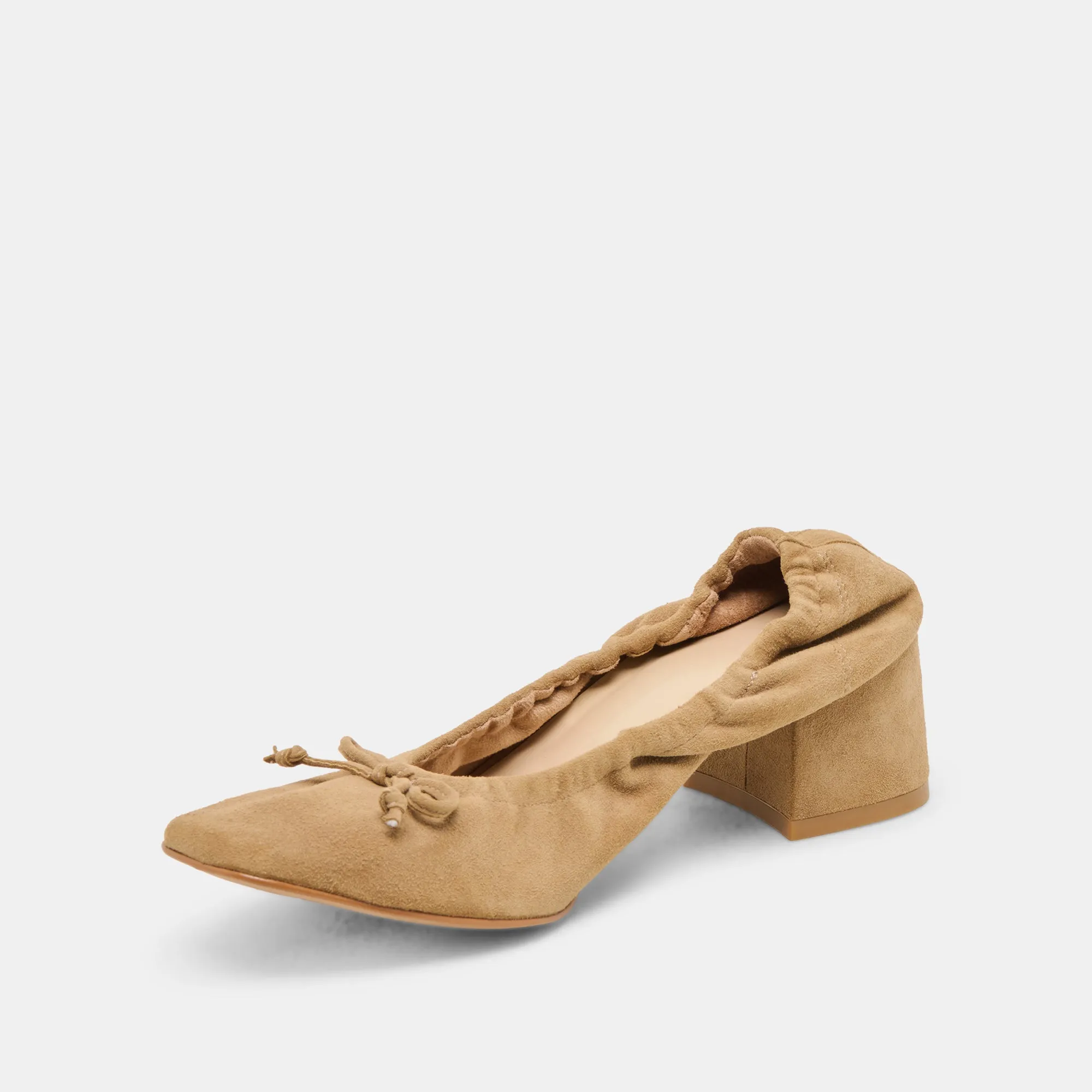 KARMIN HEELS DK TAUPE SUEDE Pink Stiletto Heels Night Out Heels
