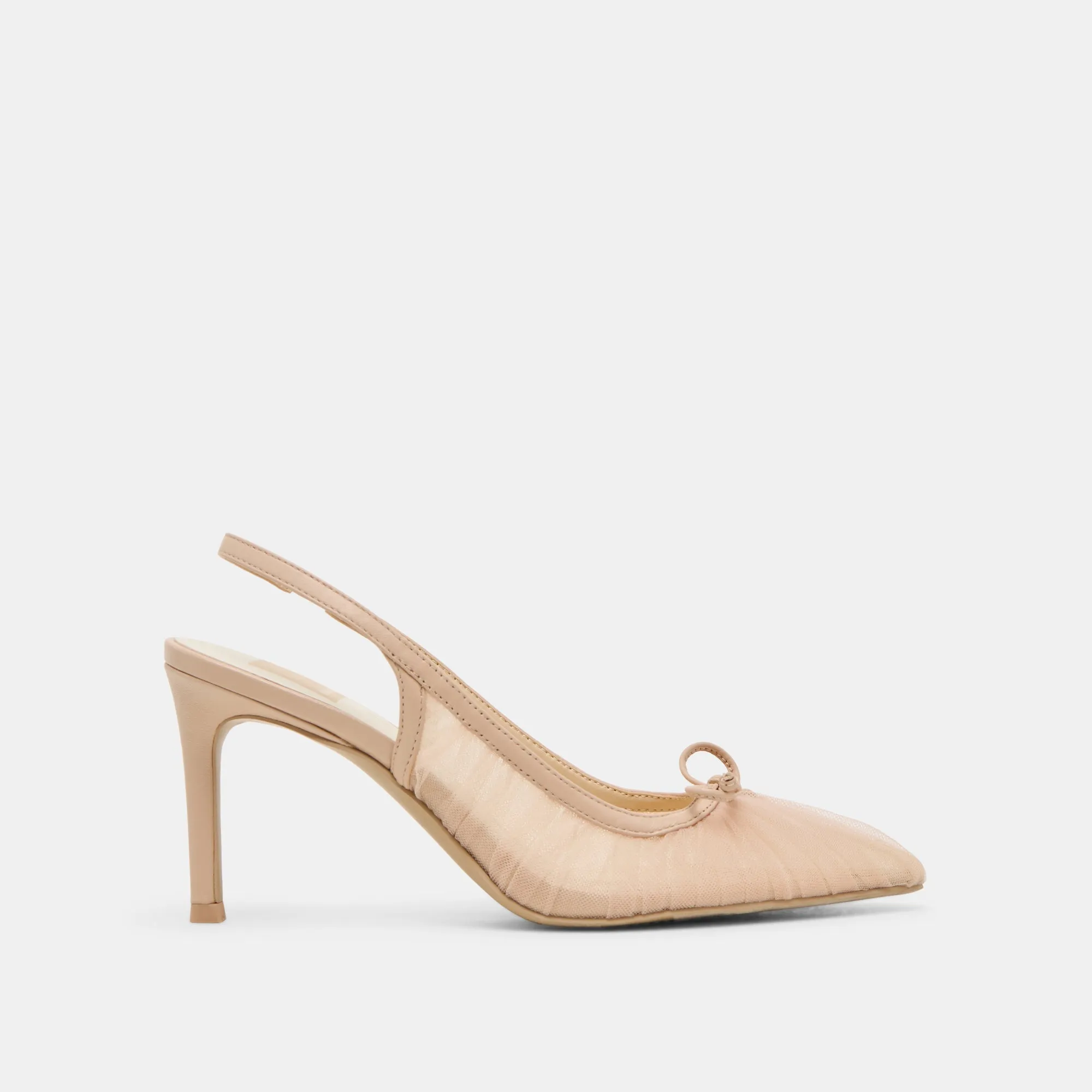 YELA HEELS PRALINE TULLE Durable Sole Slip Resistant