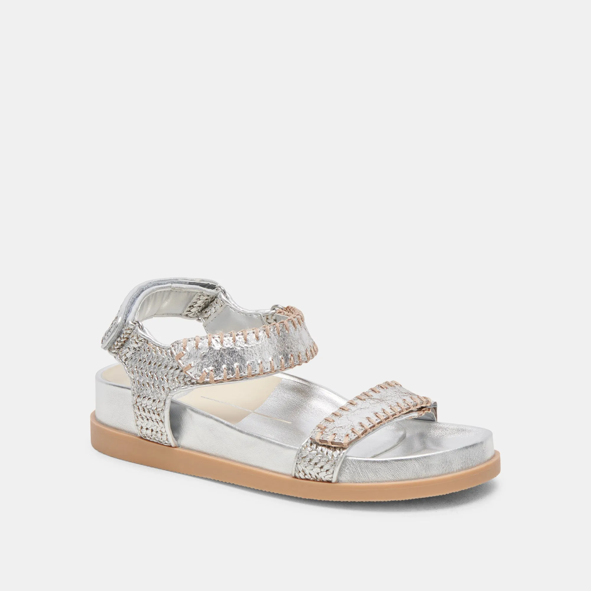 Sunshine Walk SENORA SANDALS SILVER KNIT