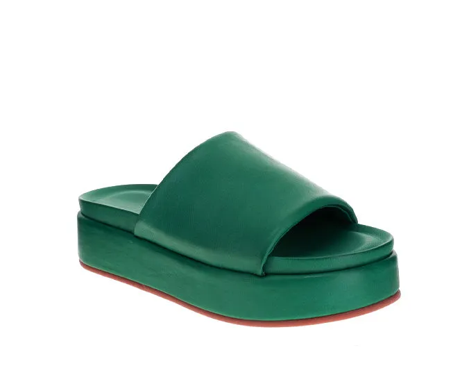 Rugby waterproof leather LE SANSA ASHU JADE GREEN