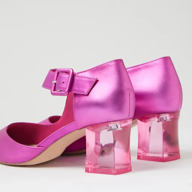 Simple Step DJANGO & JULIETTE HAPPIE FUCHSIA SATIN