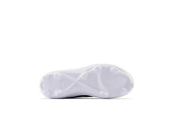 New Balance Women's Fresh Foam Velo V3 Molded Softball Cleats - Navy with White - SPVELON3 Padded flexibility