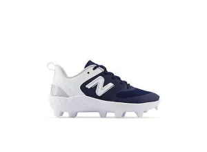 Swift Step New Balance Women's Fresh Foam Velo V3 Molded Softball Cleats - Navy with White - SPVELON3