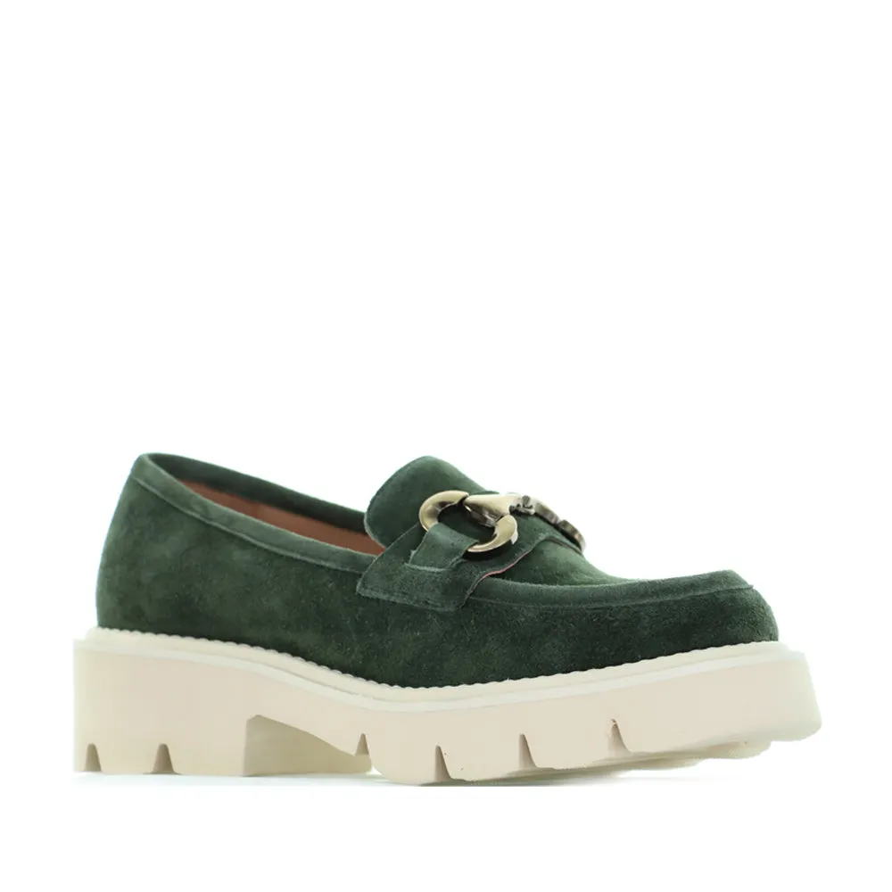 Urban Comfort Slip Walk Access TAMARA LONDON PARGO KHAKI SUEDE