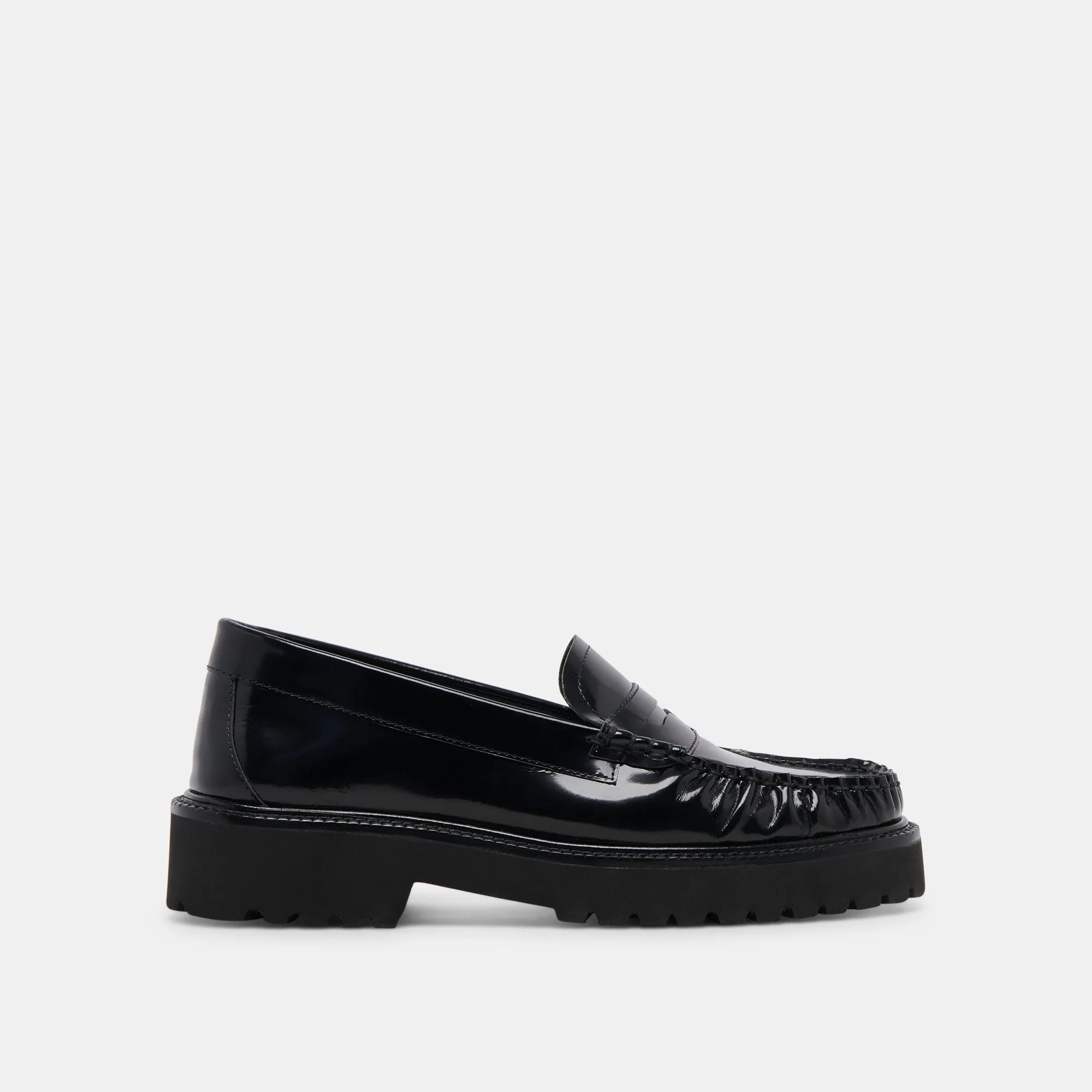 Fish Step MAXWELL LOAFERS BLACK LEATHER