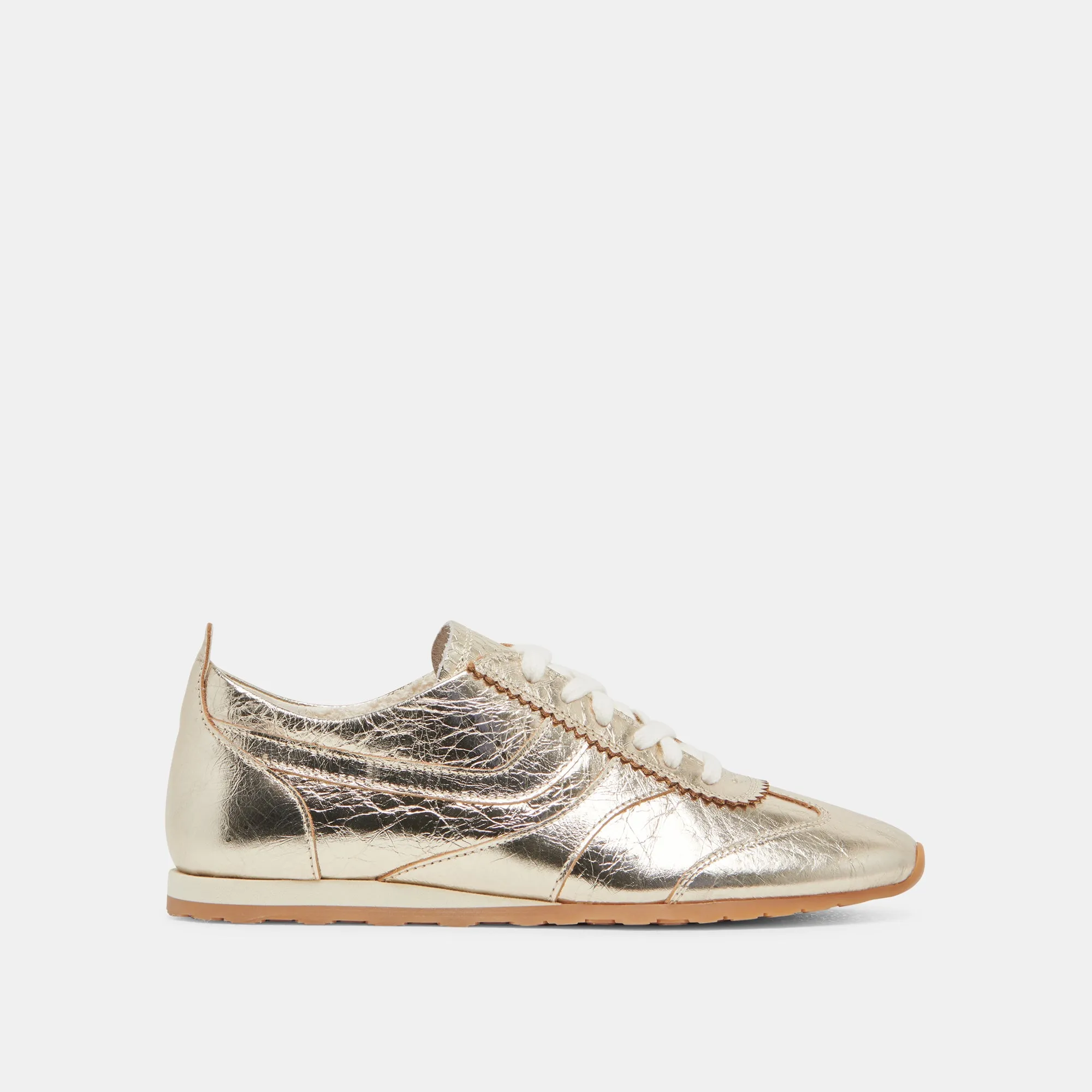 Speed Flex DELANY SNEAKERS LIGHT GOLD CRINKLE PATENT