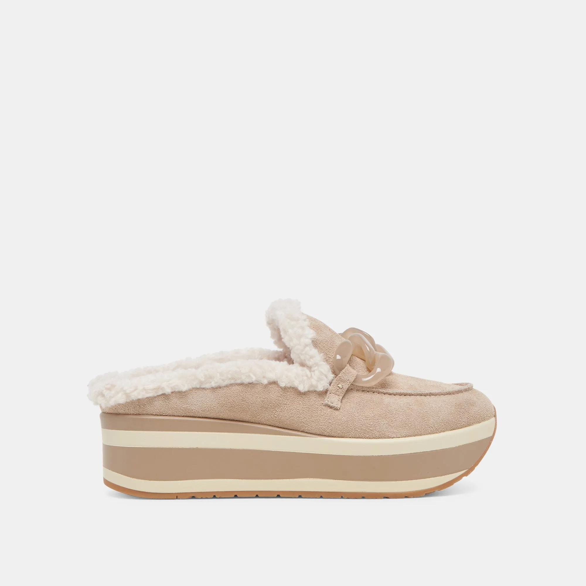 Cross Road Dust Free JAMEY PLUSH SNEAKERS TAUPE SUEDE