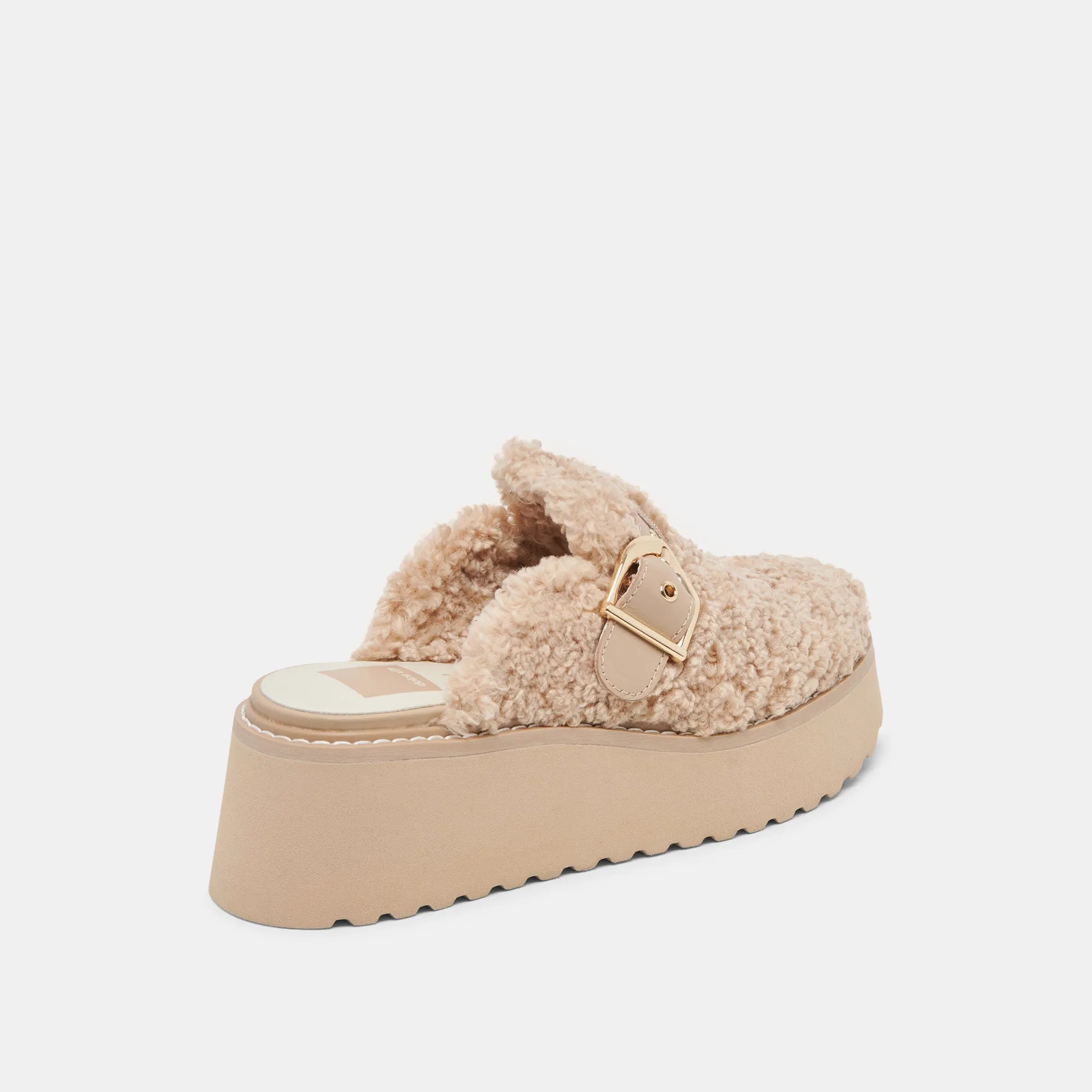 LELANI PLUSH FLATS NATURAL PLUSH Stream Glow