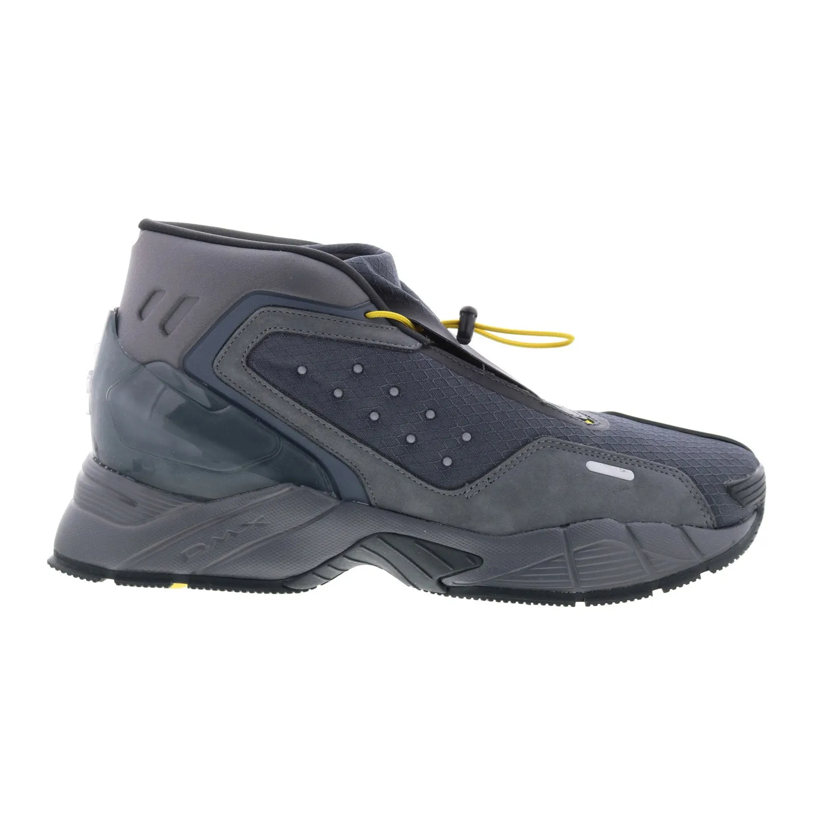 Secure Grip Reebok Ecto Boot Ghostbusters Mens Gray Canvas Casual Dress Boots