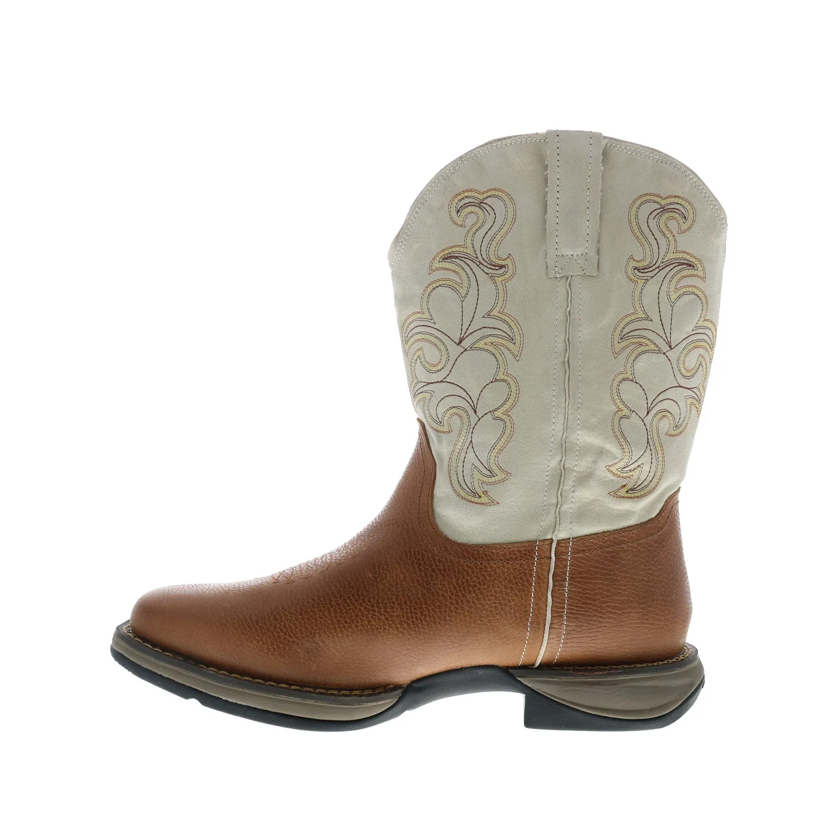 Roper Wilder 09-020-1680-3100 TA Mens Brown Leather Cowboy Western Boots Camping Trip