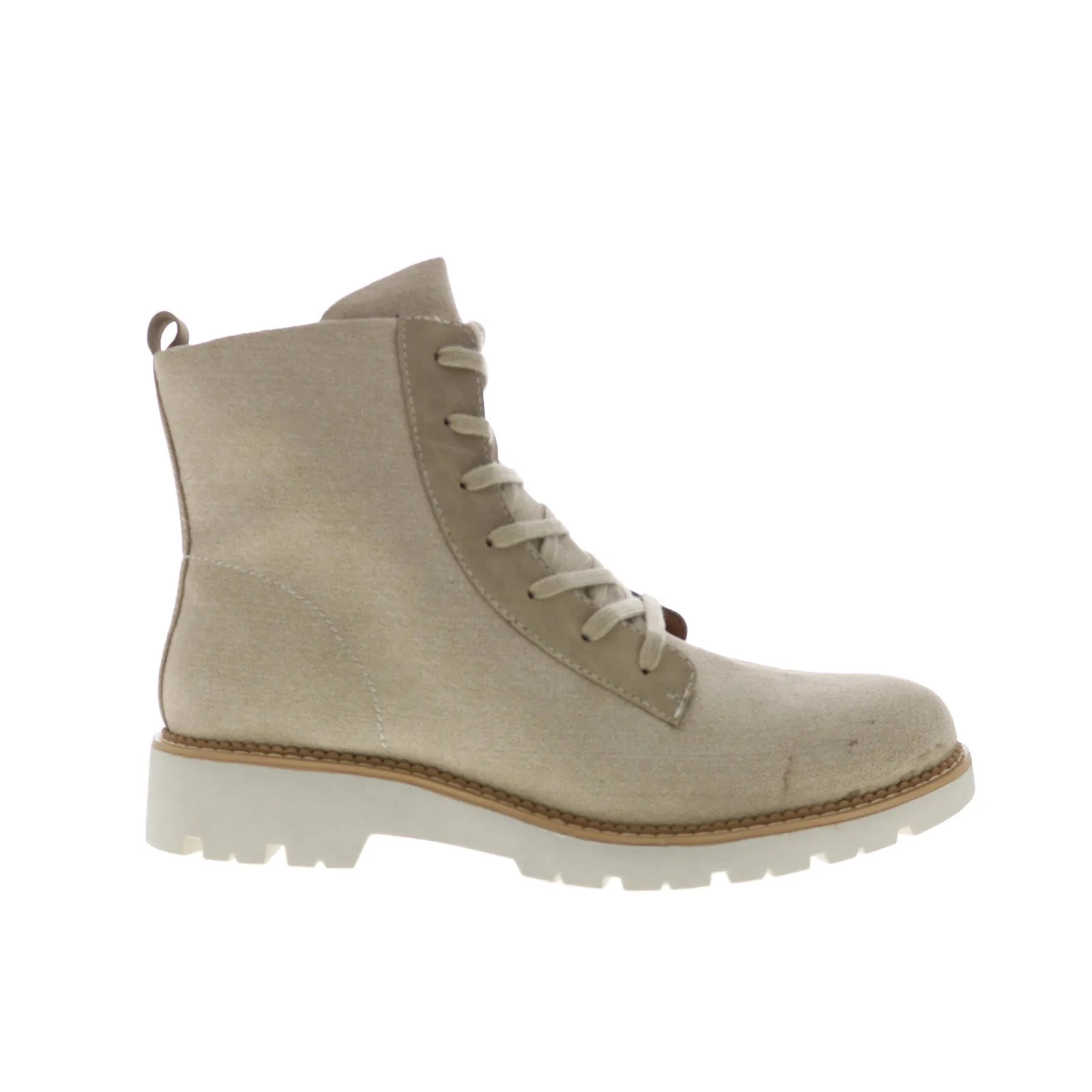 Eurosoft by Sofft Blaike ES0025528 Womens Gray Canvas Casual Dress Boots Minimal Look
