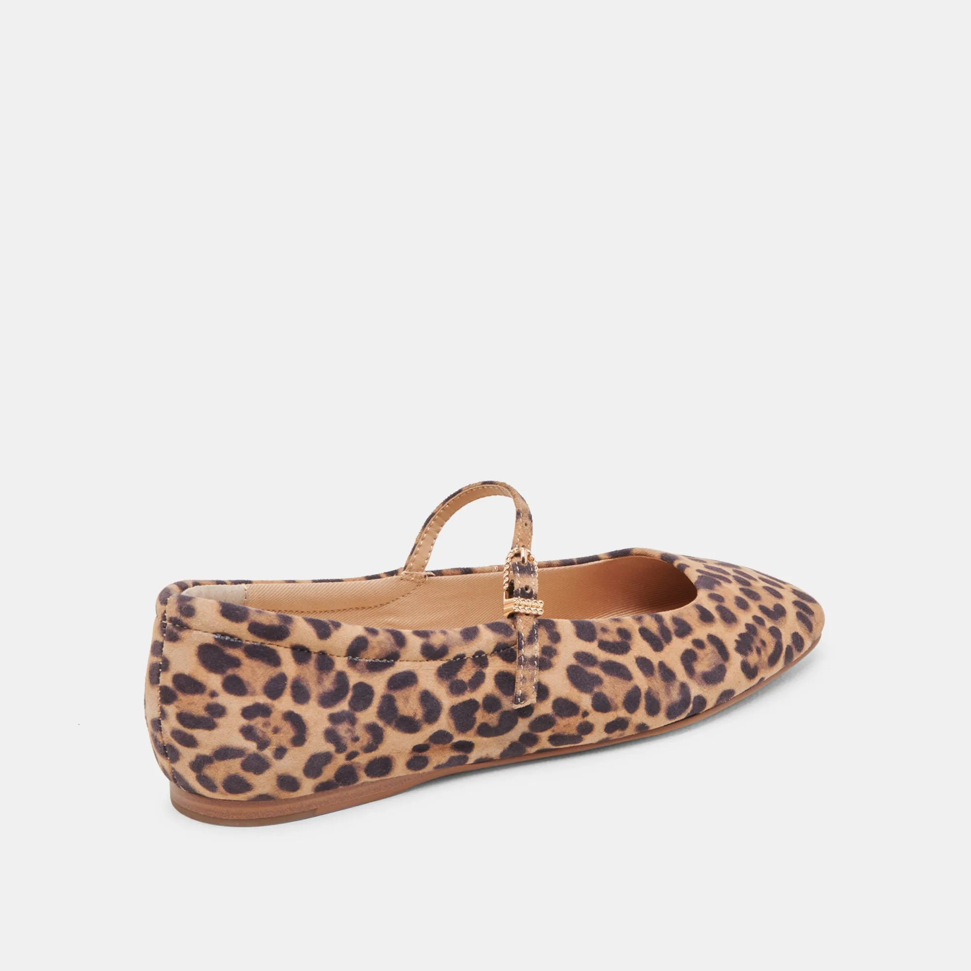 REYES BALLET FLATS DK LEOPARD SUEDE Train Ride