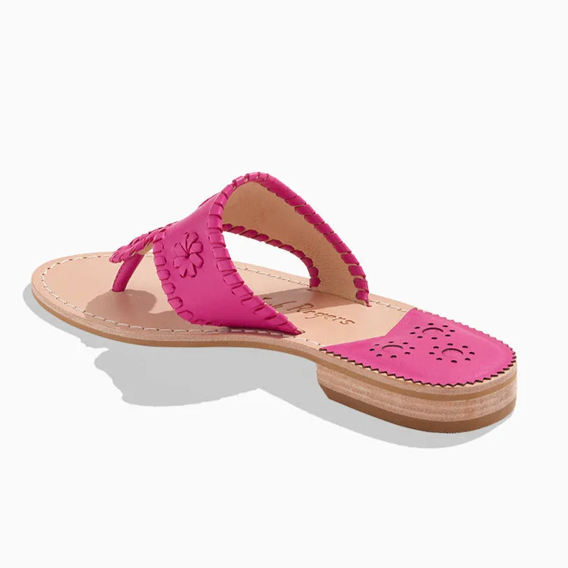 Cushioned Footbed Wild Trek Jacks Leather Flat Sandal