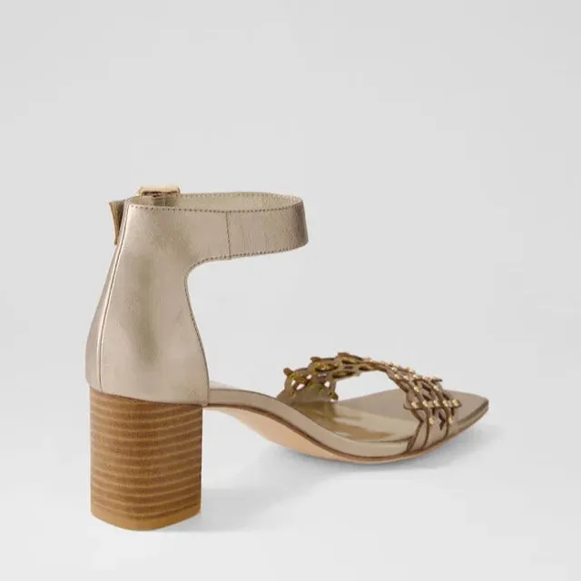 Summer Wedding Heels DJANGO & JULIETTE JONASS CHAMPAGNE