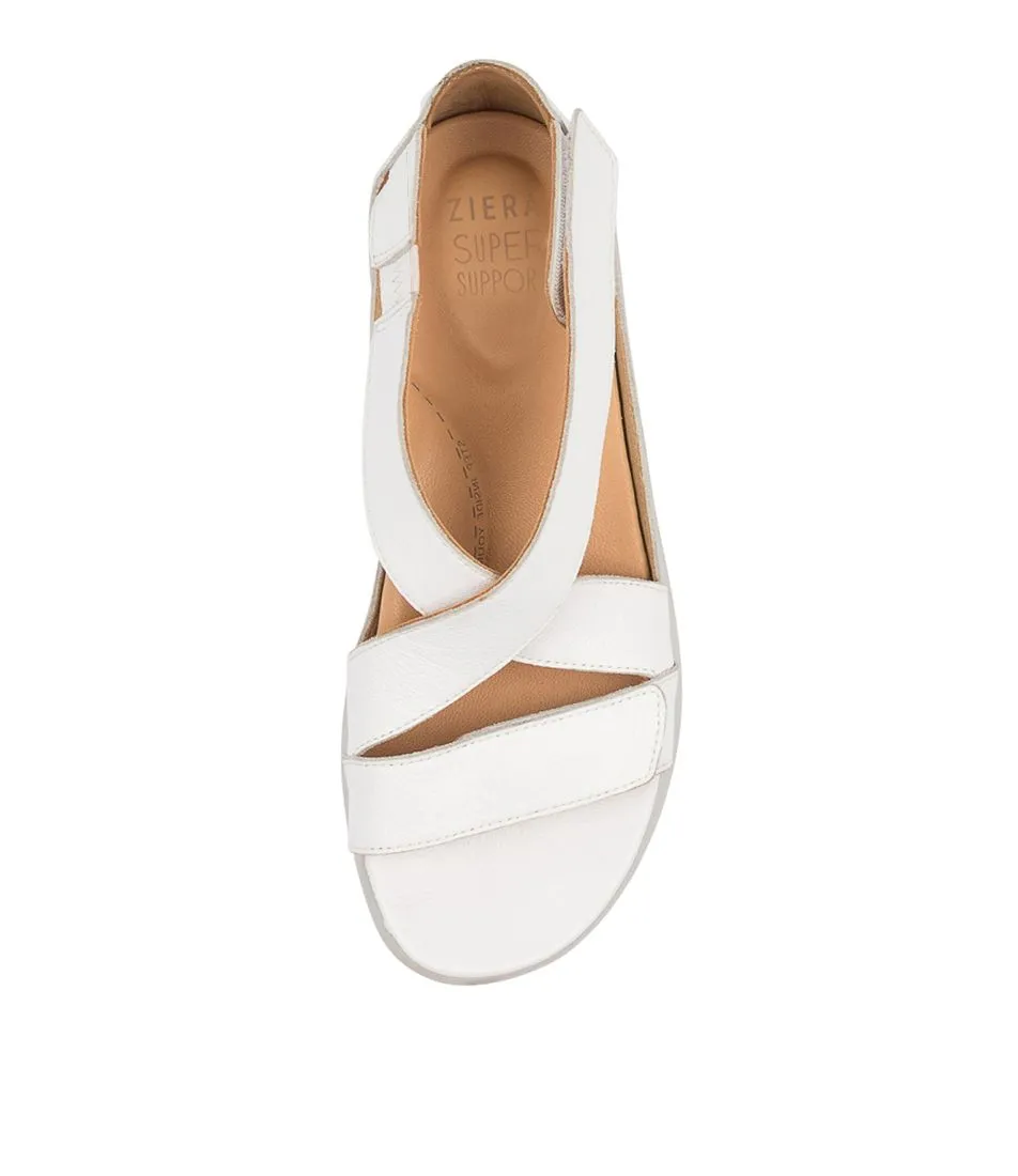 ZIERA ISSY WHITE Clean Fit