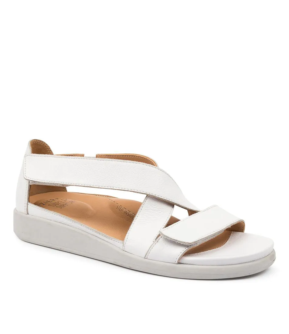 ZIERA ISSY WHITE Metal Shine