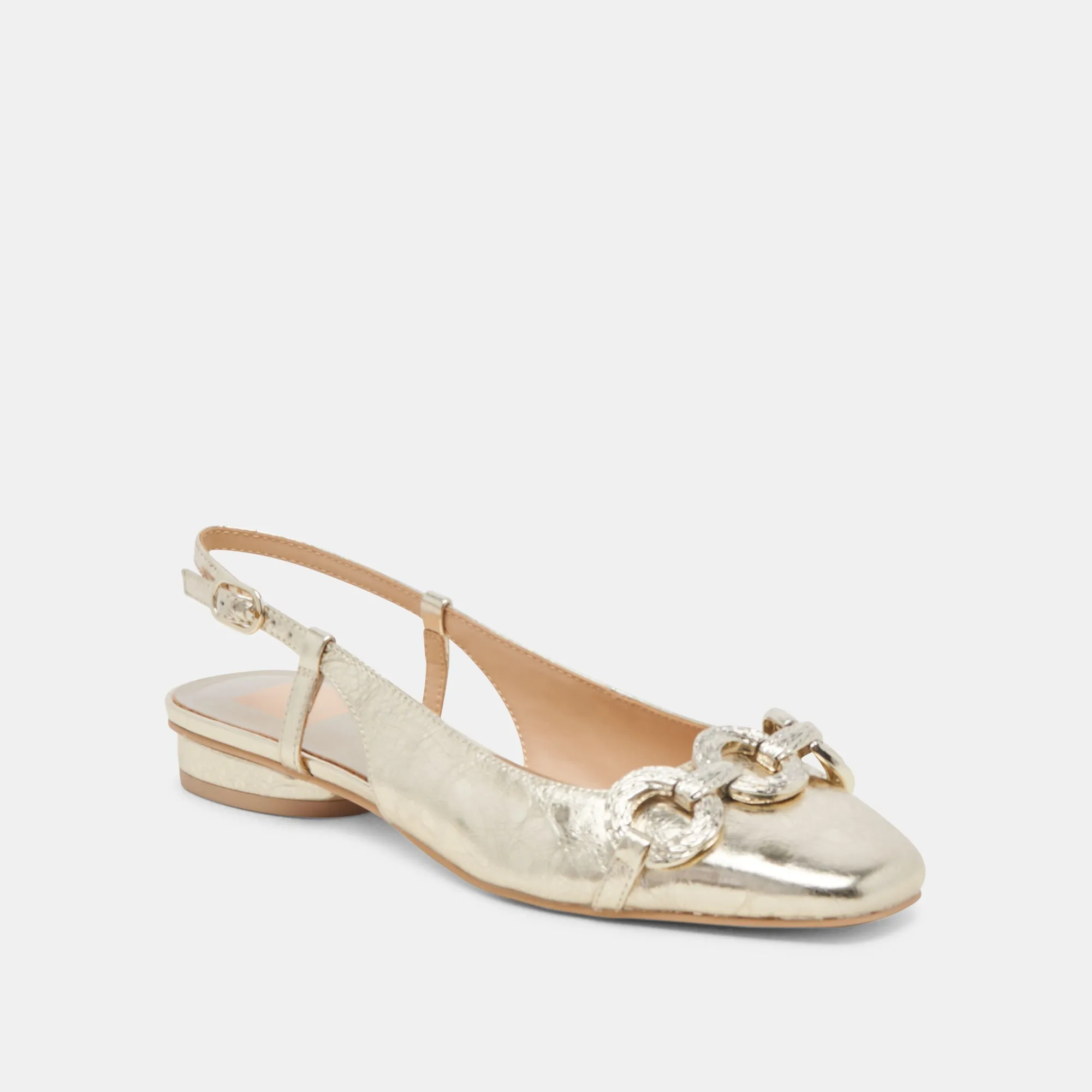 RAMANO FLATS PLATINUM DISTRESSED LEATHER Wind Guard Elastic