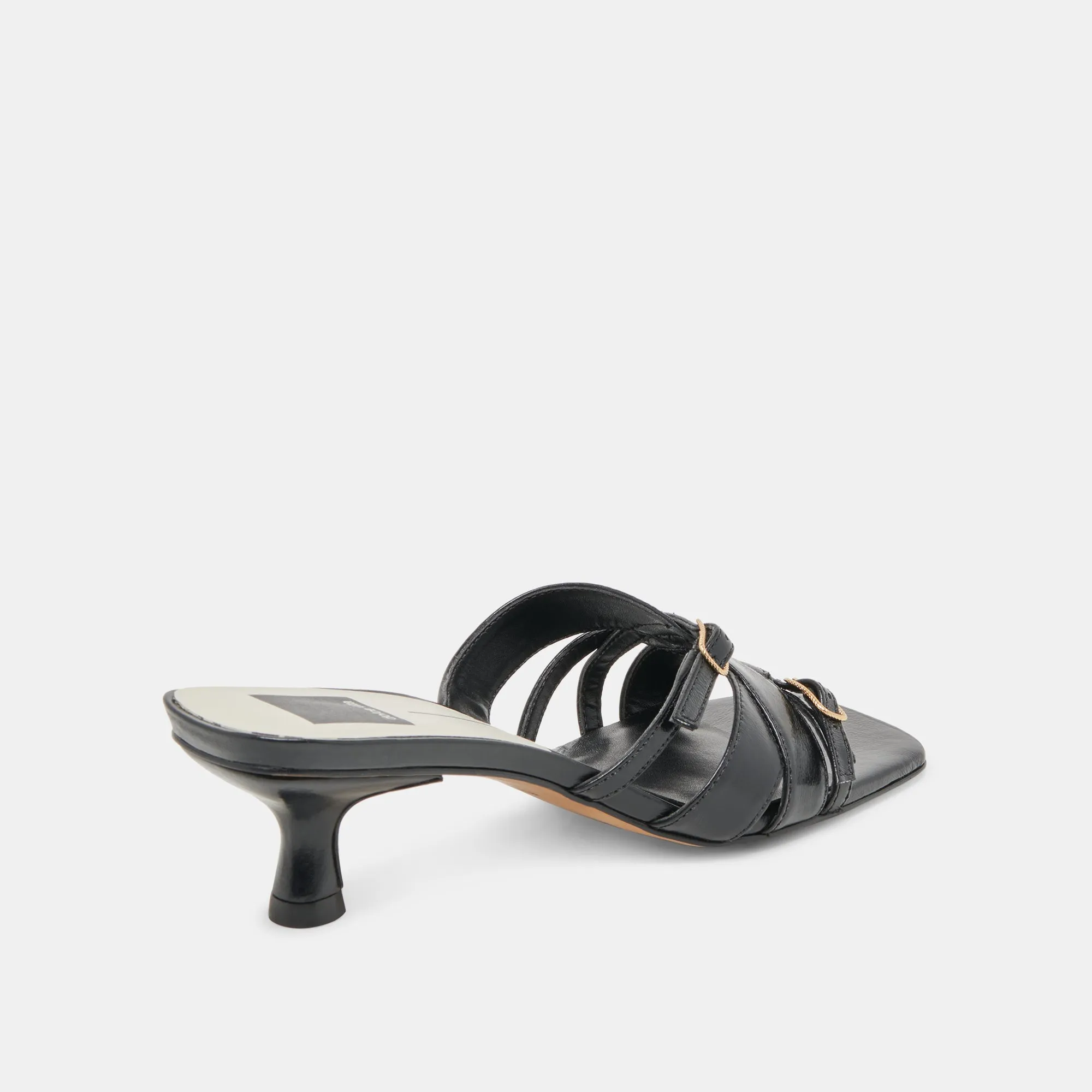 BRYANT HEELS MIDNIGHT CRINKLE PATENT Bold Stilettos