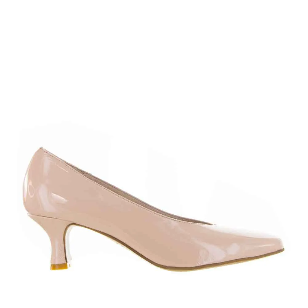 DJANGO & JULIETTE CHESE PALE PINK Supportive Fit Fashion Stiletto Sandals
