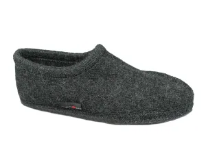 Haflinger Slippers Bolero Graphite Stone Gray Comfort Shank