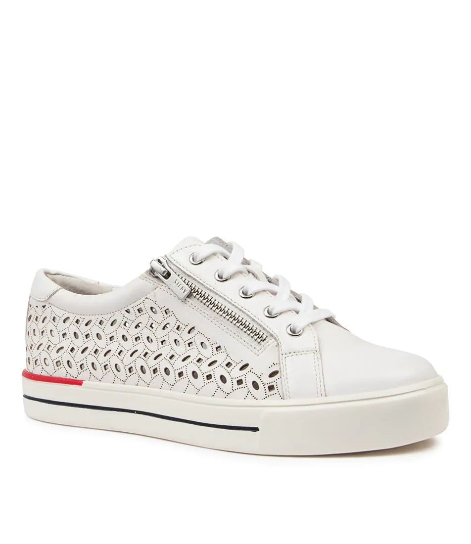 ZIERA AYLEEN WHITE Slip On