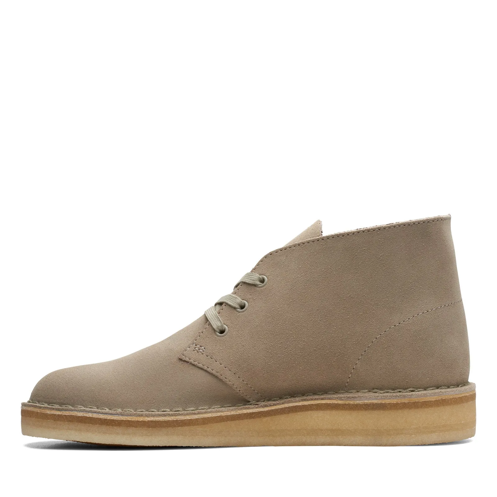 Clarks Desert Coal 26169998 Mens Brown Suede Lace Up Chukkas Boots Lace-up Easy Care