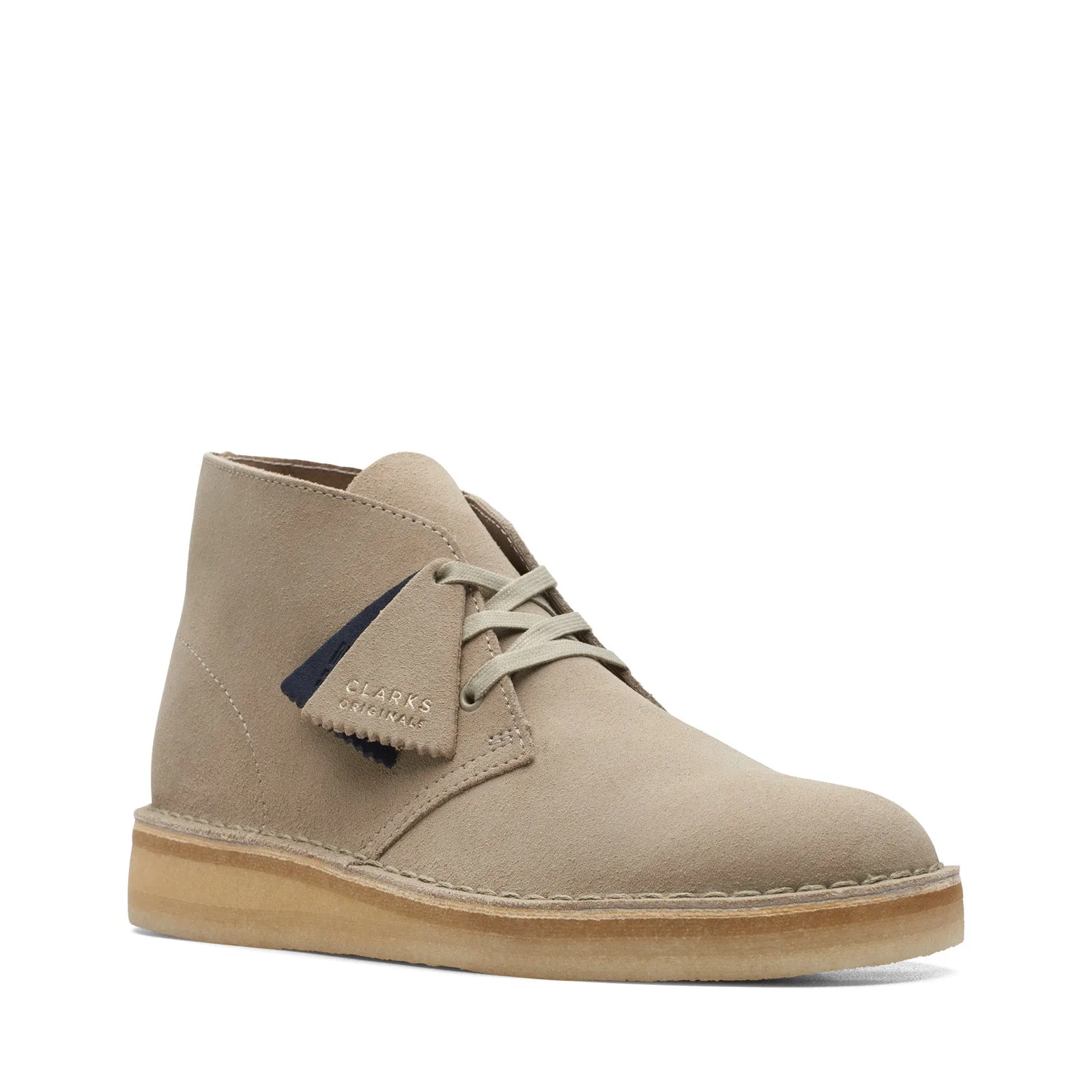 Social Butterfly Clarks Desert Coal 26169998 Mens Brown Suede Lace Up Chukkas Boots