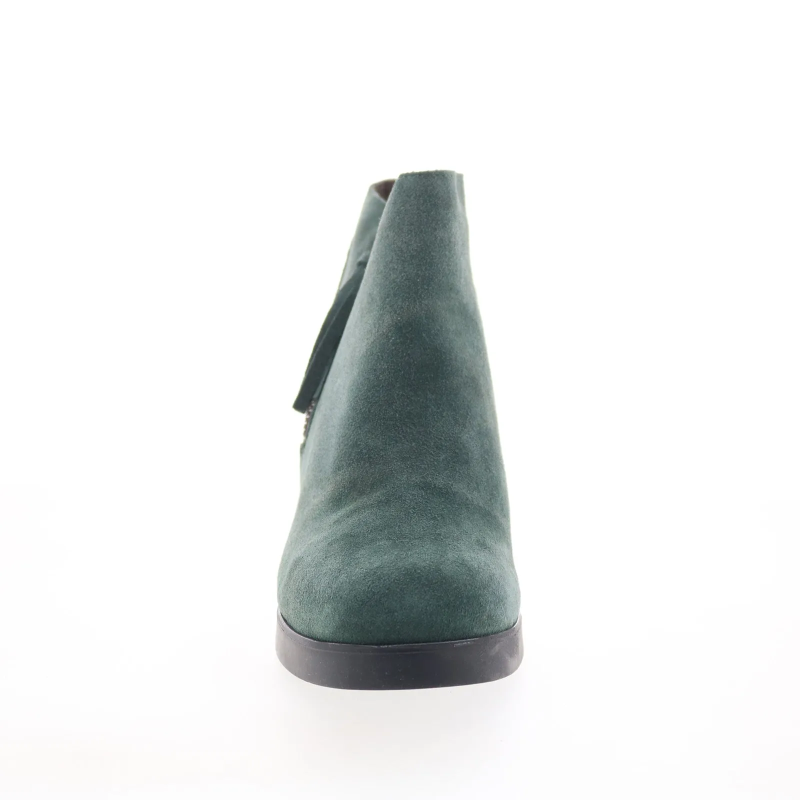Fly London Shar SHAR986FLY-002 Womens Green Suede Ankle & Booties Boots Comfortable Stability