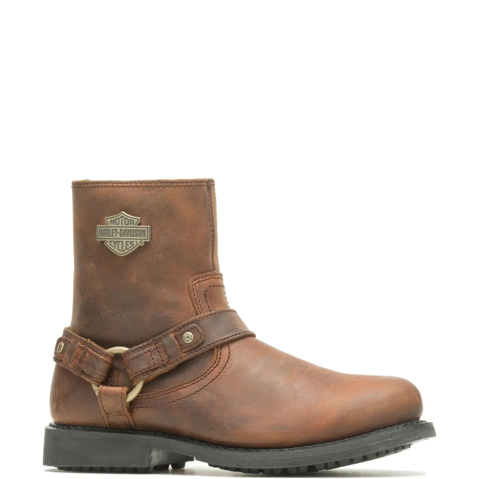 Mountain Trail Harley-Davidson Scout 8" Harness D95263 Mens Brown Leather Motorcycle Boots
