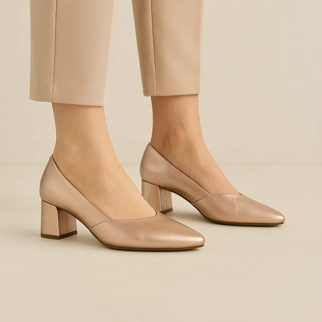 LE SANSA CARLY ROSE GOLD front - zip edition