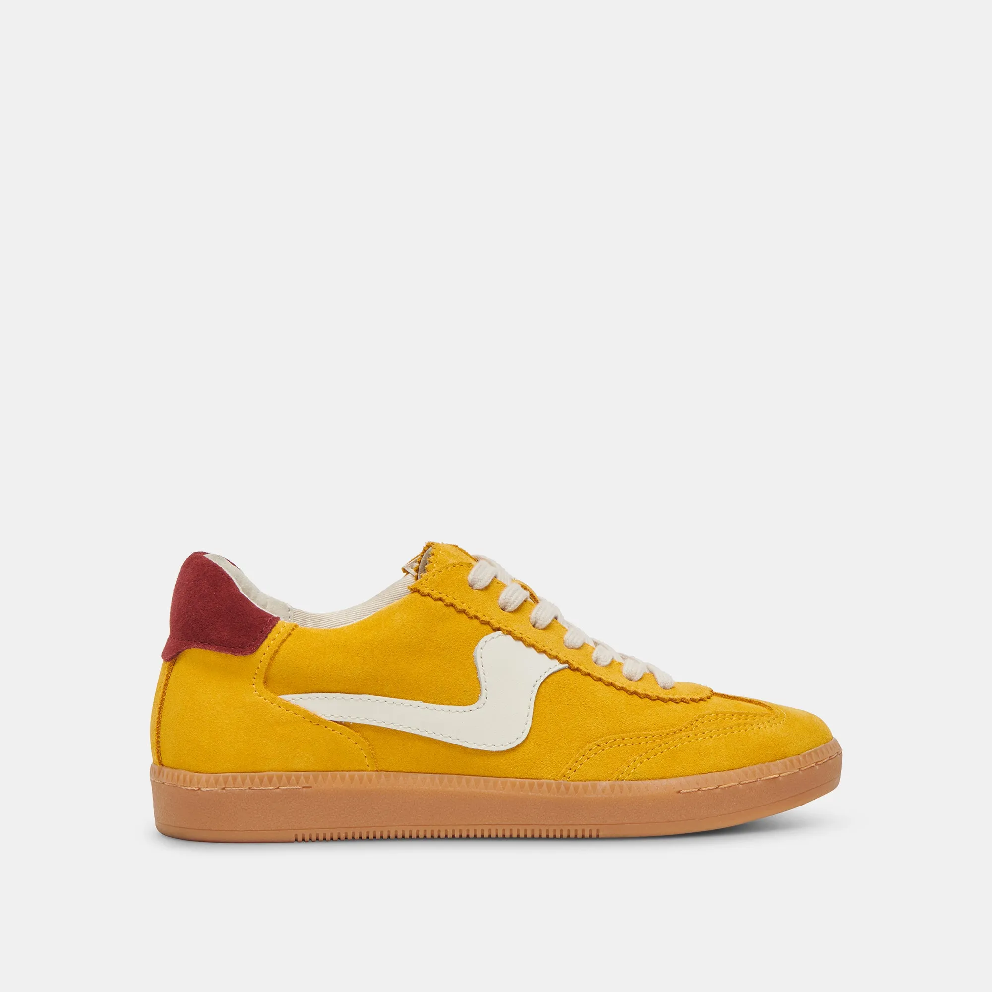 NOTICE SNEAKERS MUSTARD SUEDE Seamless grip