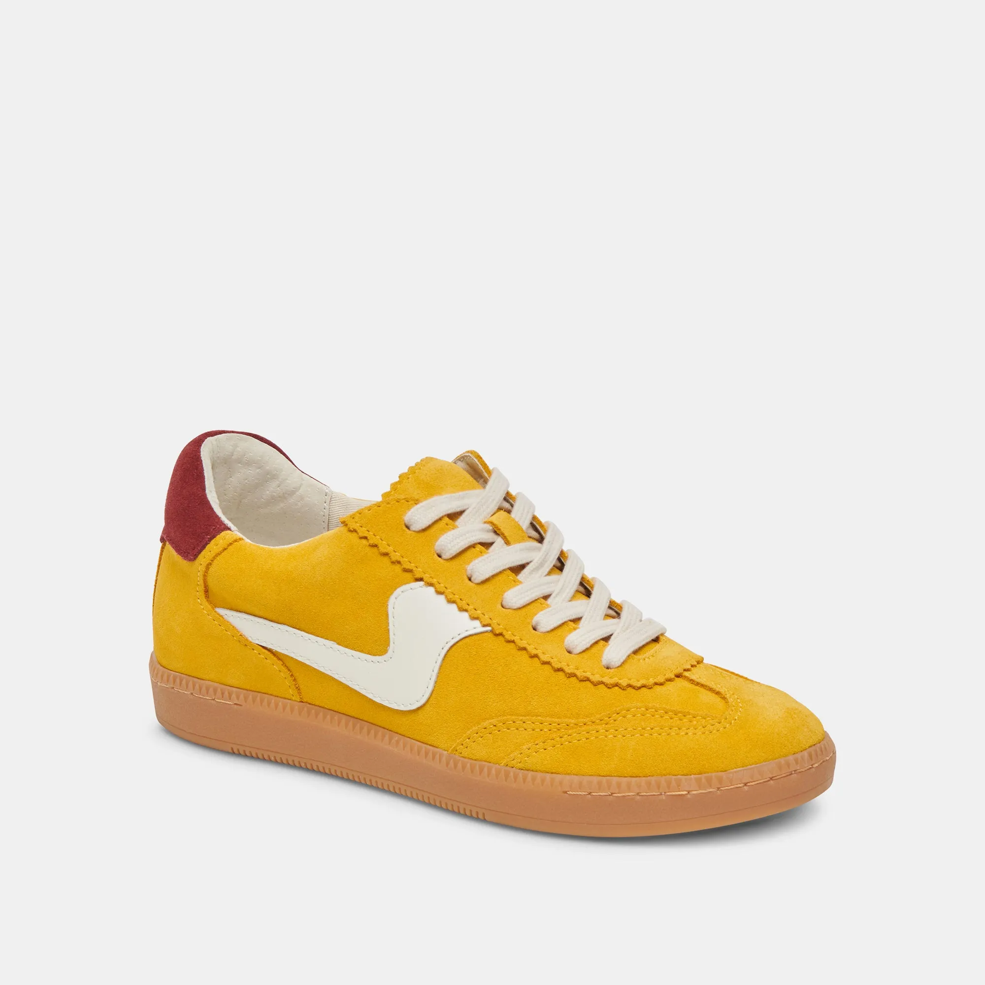 NOTICE SNEAKERS MUSTARD SUEDE Flex Fit Street Style