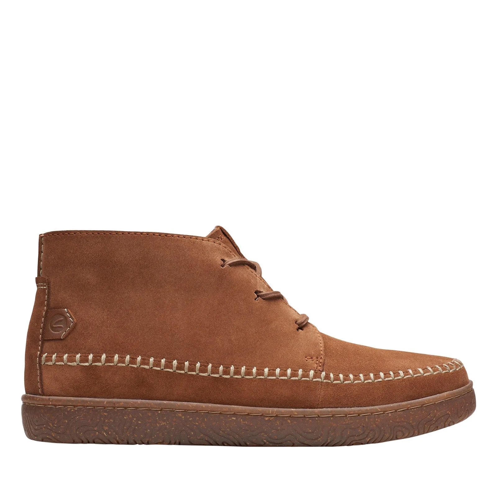 Velvet Texture Clarks Hodson Mid 26167770 Mens Brown Suede Lace Up Chukkas Boots