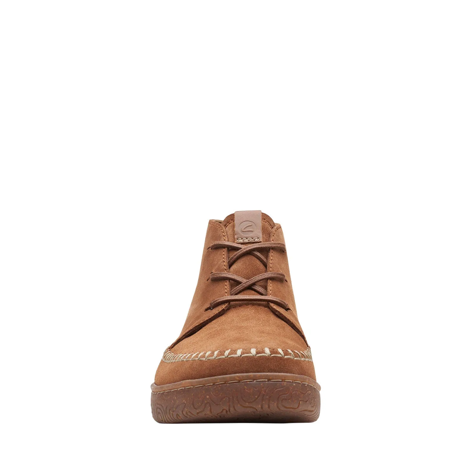 Clarks Hodson Mid 26167770 Mens Brown Suede Lace Up Chukkas Boots Fashion Accessory Comfort arch